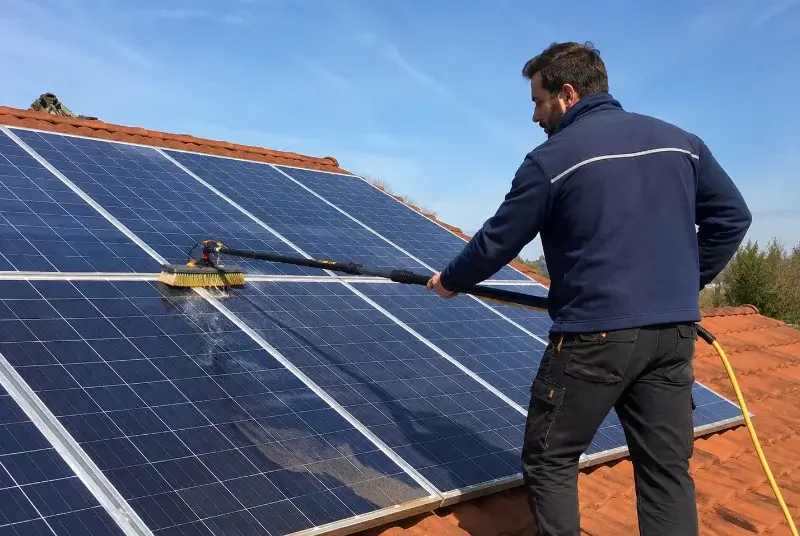 Nettoyage et entretien de panneaux solaires à Tabanac